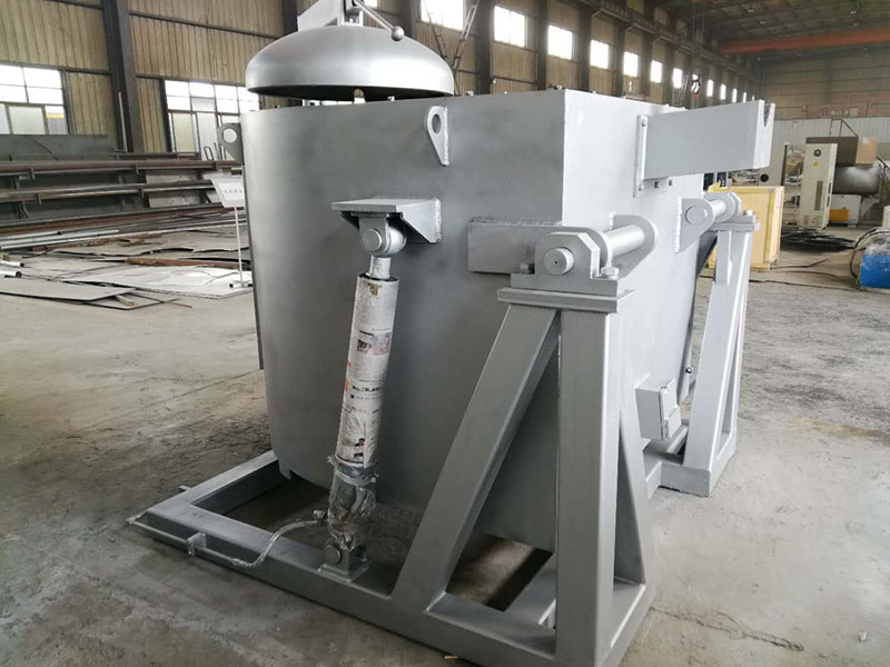 Aluminum alloy resistance dumping furnace